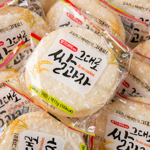 그대로 쌀과자 300g 대용량 과자 사무실 탕비실 간식 벌크 도매