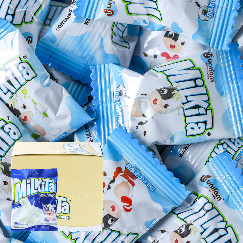 (무배)미성패밀리 밀키타 밀크 80g 10입 업소용 대용량 사탕 캔디 벌크 도매 후식 식당 디져트