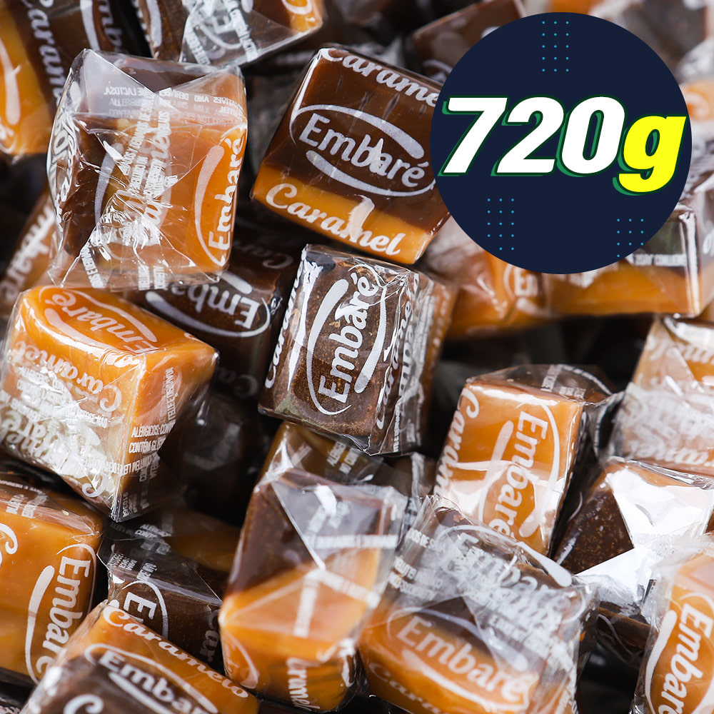 엠바레 코코아앤 밀크 720g 업소용 대용량 캬라멜 카라멜 벌크 도매 후식 식당 디져트